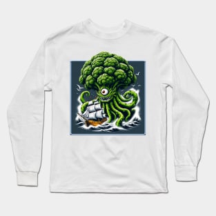 Broccoli Kraken Long Sleeve T-Shirt